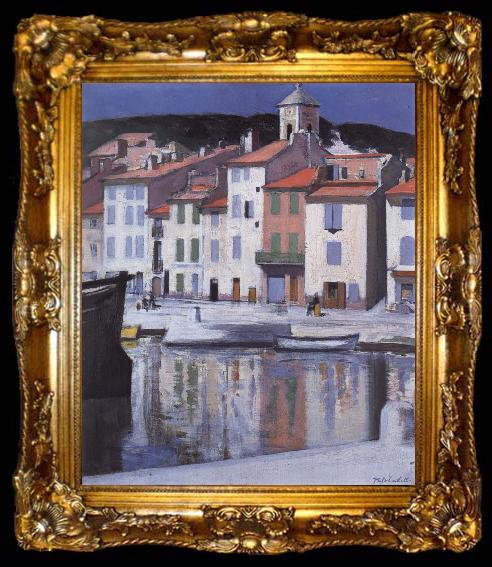 framed  Francis Campbell Boileau Cadell Cassis, ta009-2